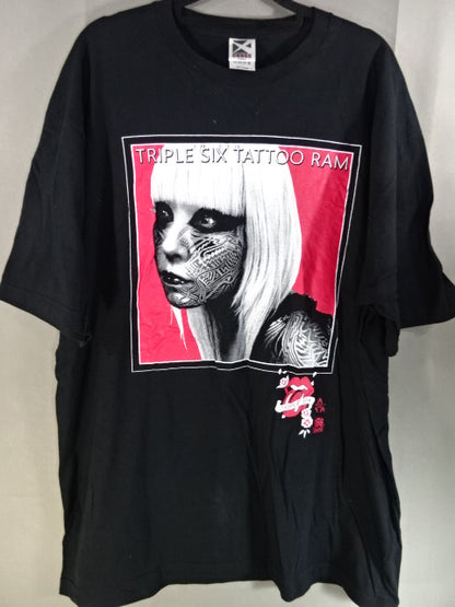 ラム会長「TATTOO RAM」Tシャツ①(ブラック)