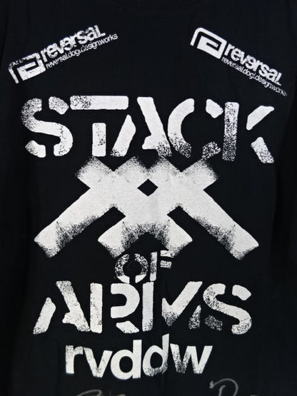 【2選手直筆サイン入り】STACK OF ARMS×reversal Tシャツ