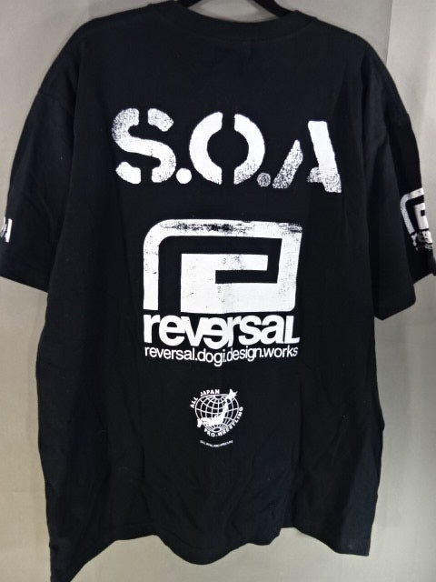 【2選手直筆サイン入り】STACK OF ARMS×reversal Tシャツ