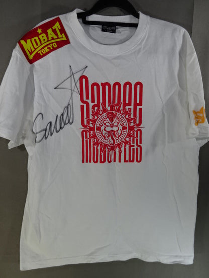 【直筆サイン入り】Sareee×MOBSTYLES オリジナルTシャツ①( ホワイト)
