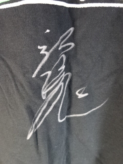 諏訪魔 直筆サイン入り】ラスト・レボリューション「L/R」Tシャツ – 闘道館