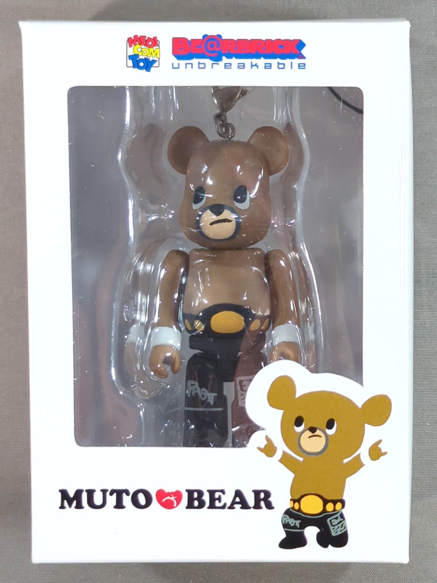 武藤ベアー BE＠RBRICK ストラップ