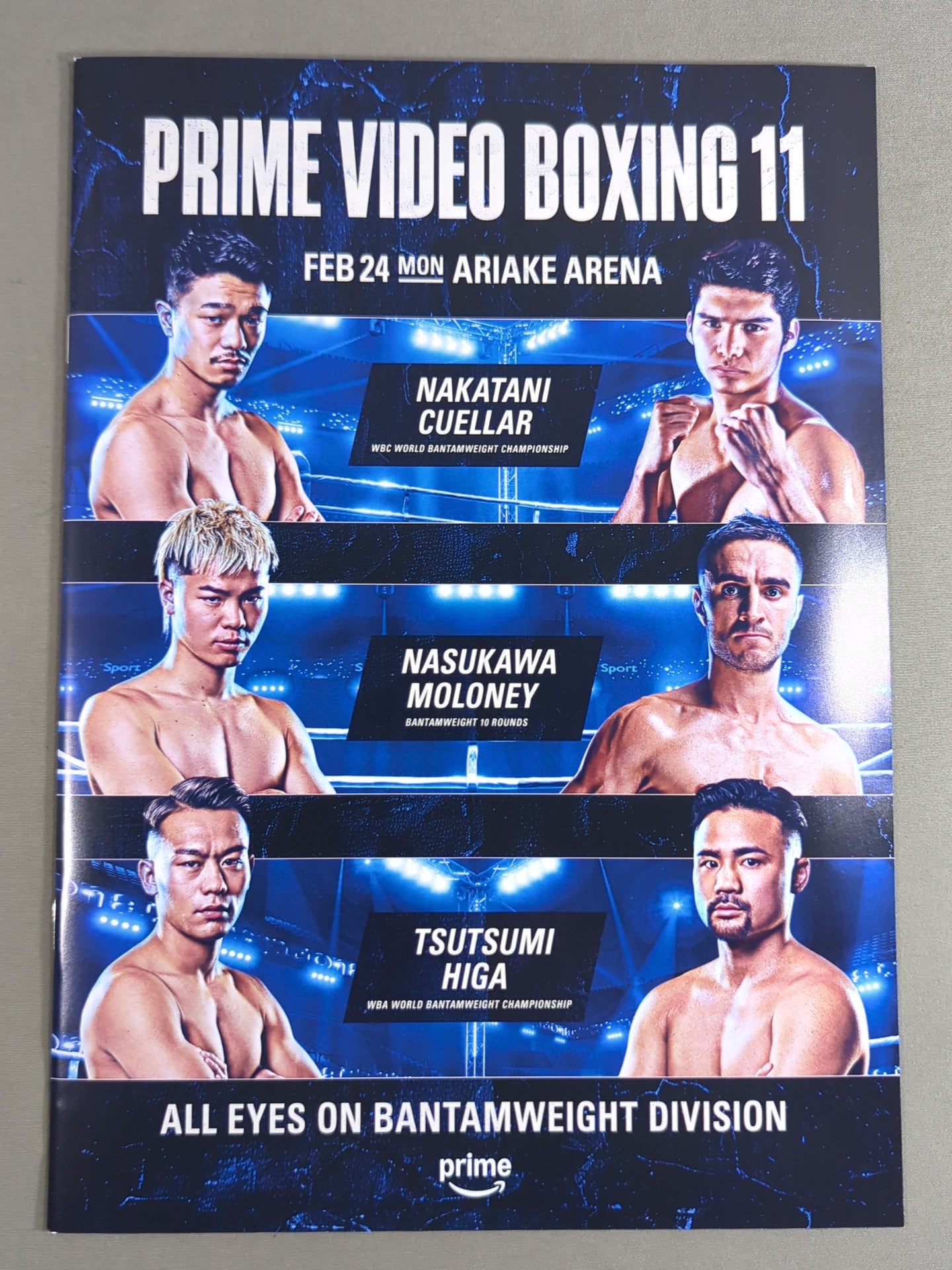 PRIME VIDEO BOXING 10 ポスター(b2サイズ) Prime Video Boxing 10