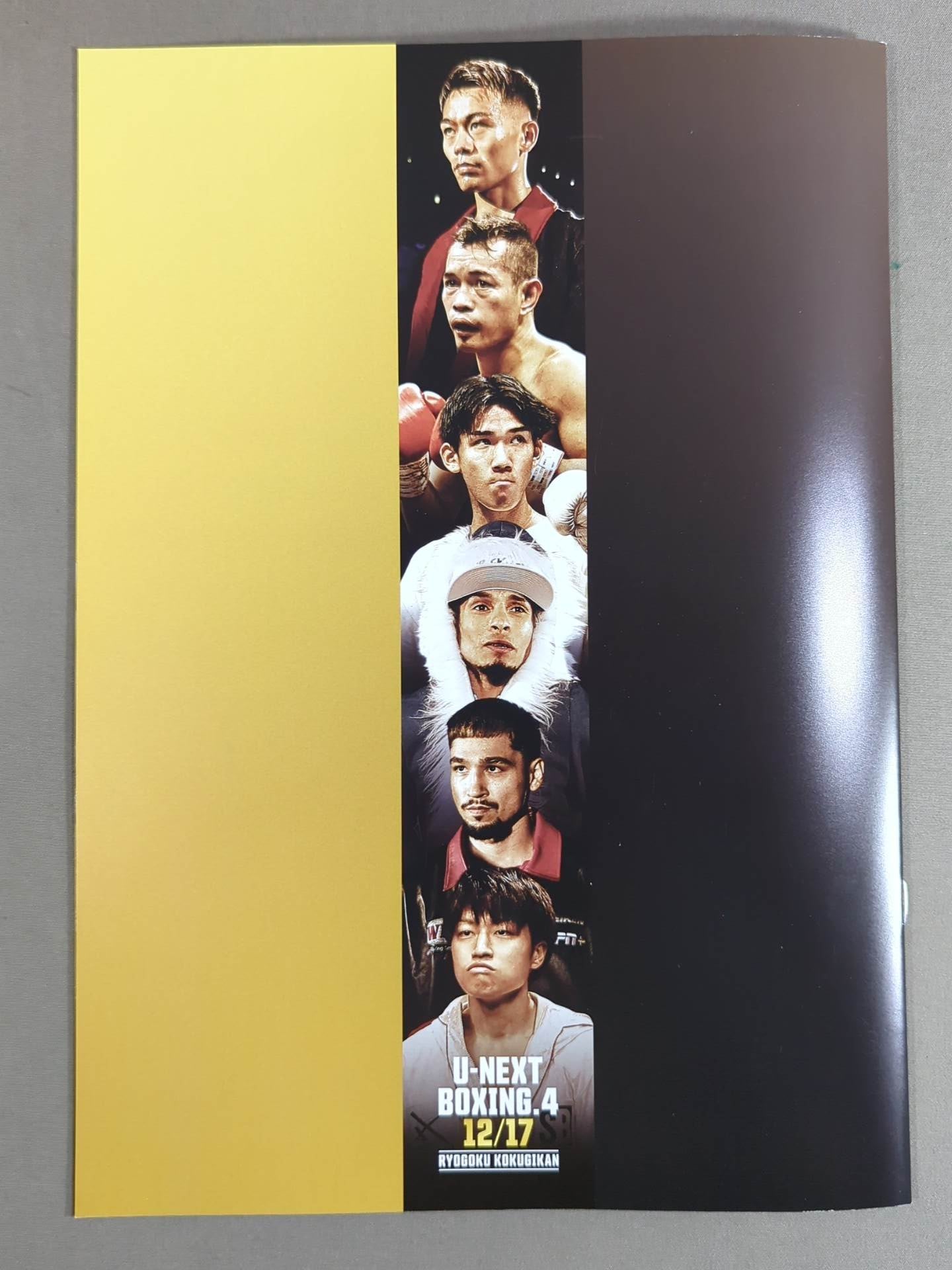 U-NEXT BOXING 堤VSノニトドネア非売品記念ポスター U-NEXT BOXING.4 パンフレット 堤聖也VSノニト・ドネア 3冊 - メルカリ