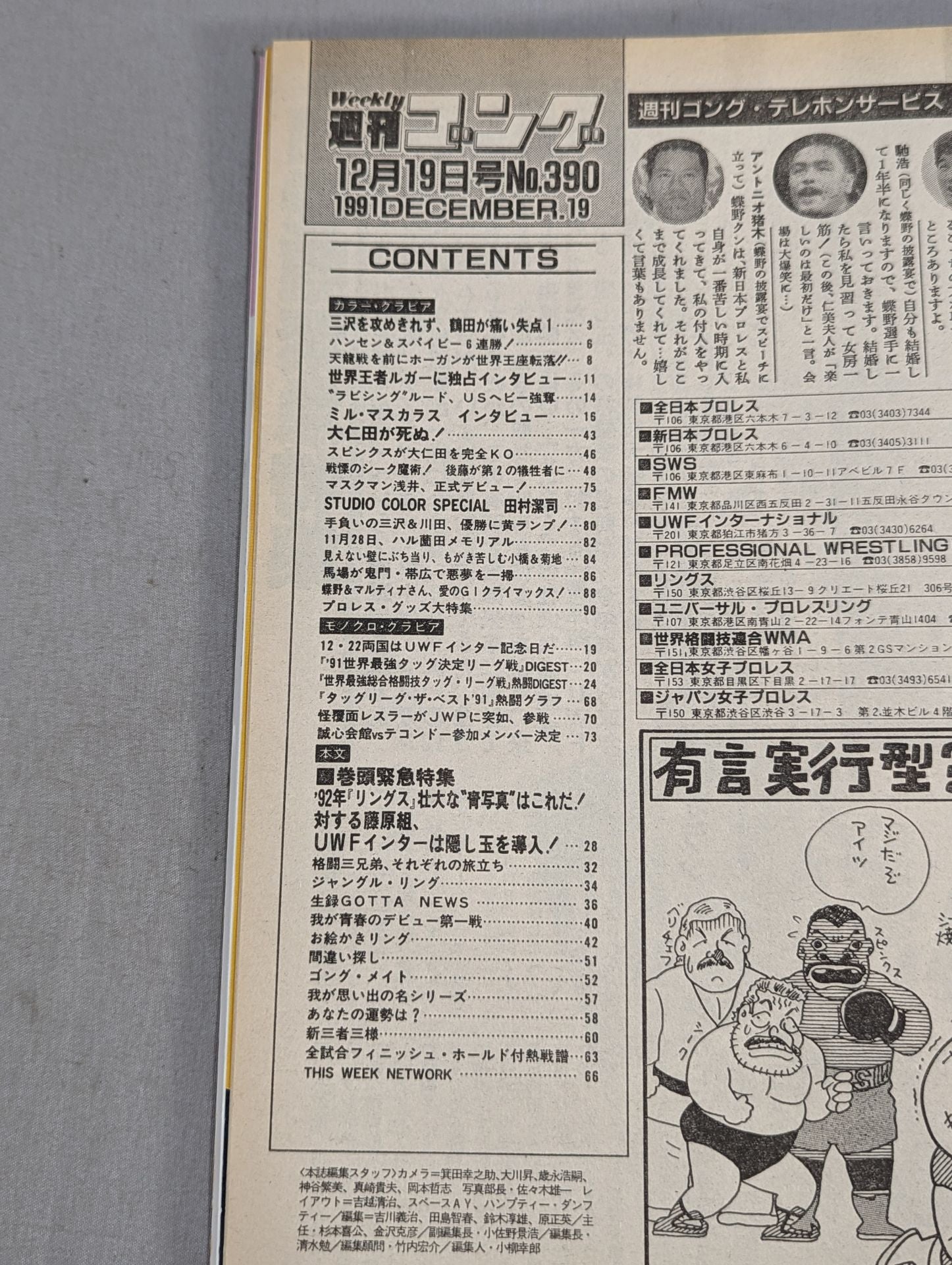 週刊ゴング390 – 闘道館