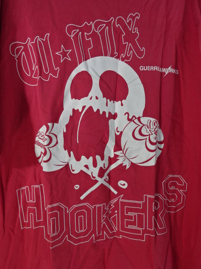 HOOKERS×Marvelous Tシャツ①(ピンク)
