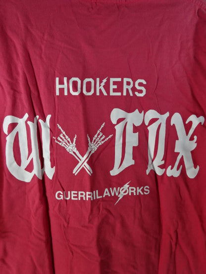 HOOKERS×Marvelous Tシャツ①(ピンク)