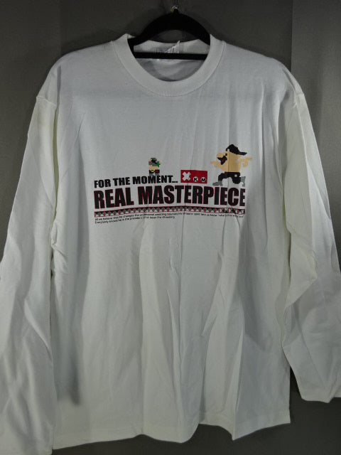 武藤敬司「FOR THE MOMENT... REAL MASTERPIECE」ロングスリーブTシャツ