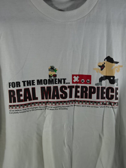 武藤敬司「FOR THE MOMENT... REAL MASTERPIECE」ロングスリーブTシャツ