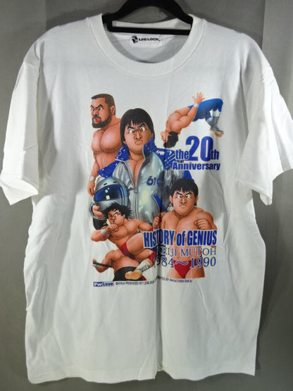 武藤敬司「the 20th Anniversary 1998～2004｣ Tシャツ