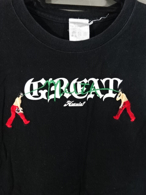 グレート・ムタ×HAOMING コラボTシャツ①(ブラック)