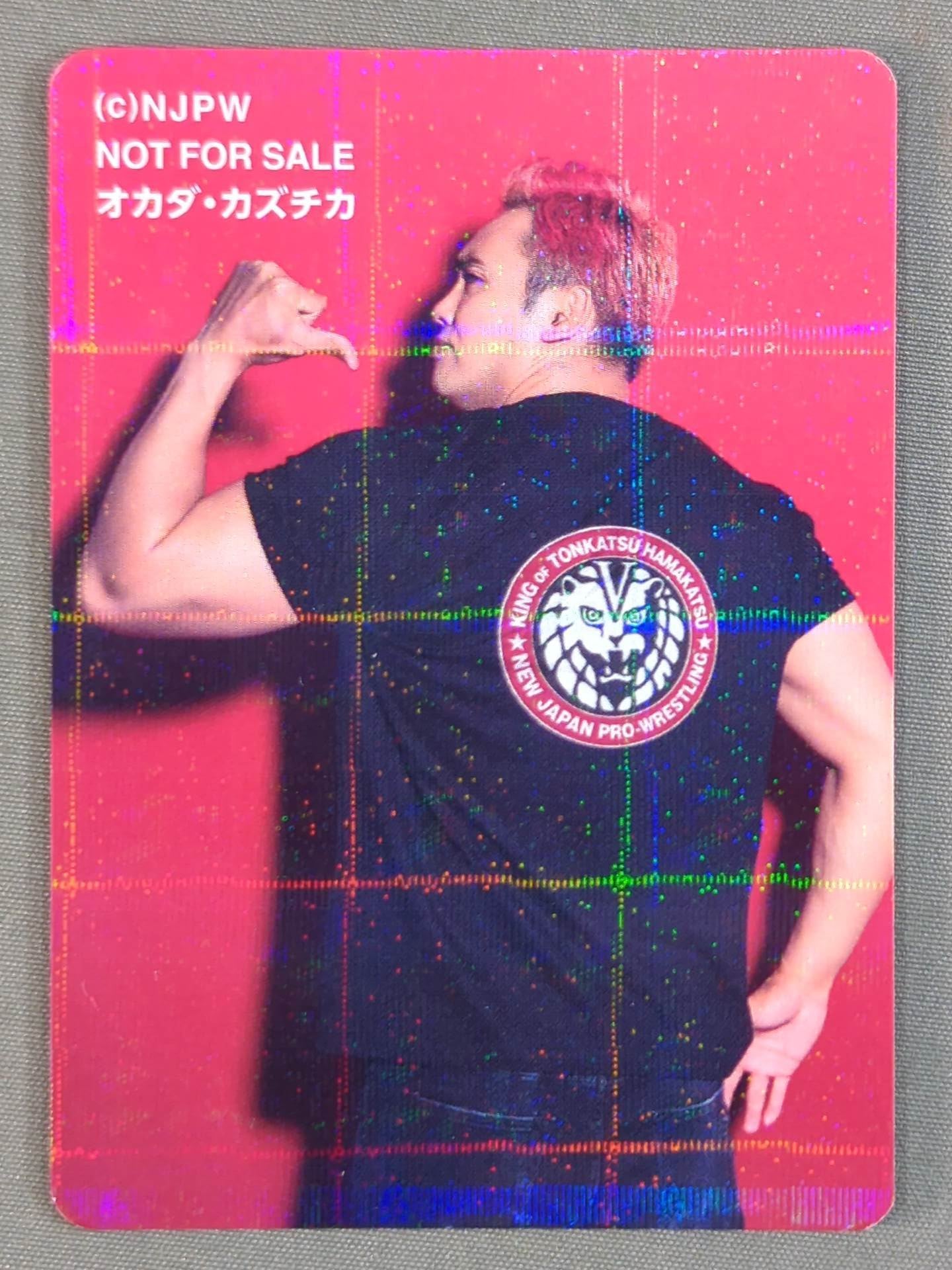 [NJPW× Hama Katsu] Kazuchika Okada  Hamakatsu Limited Card(2)