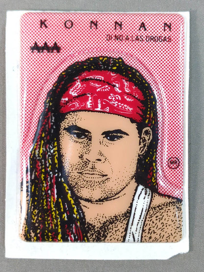 Konnan  "AAA" Puffy Stickers