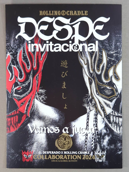 El Desperado "DESPE-invitacional ROLLING CRADLE COLLABORATION 2024" poster card