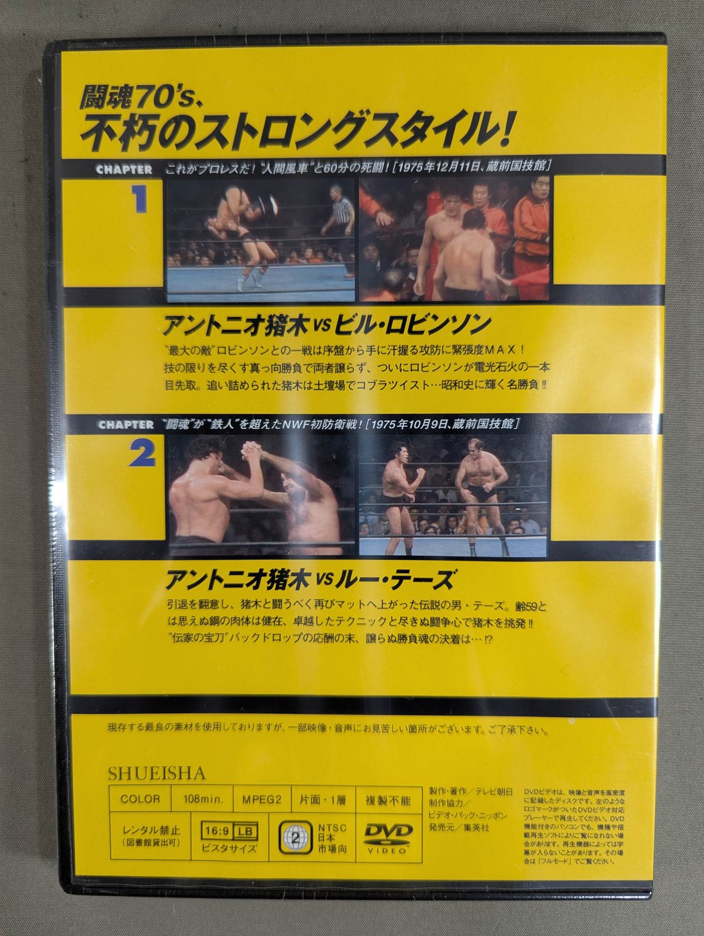 Burn! New Japan Pro Wrestling  vol.15