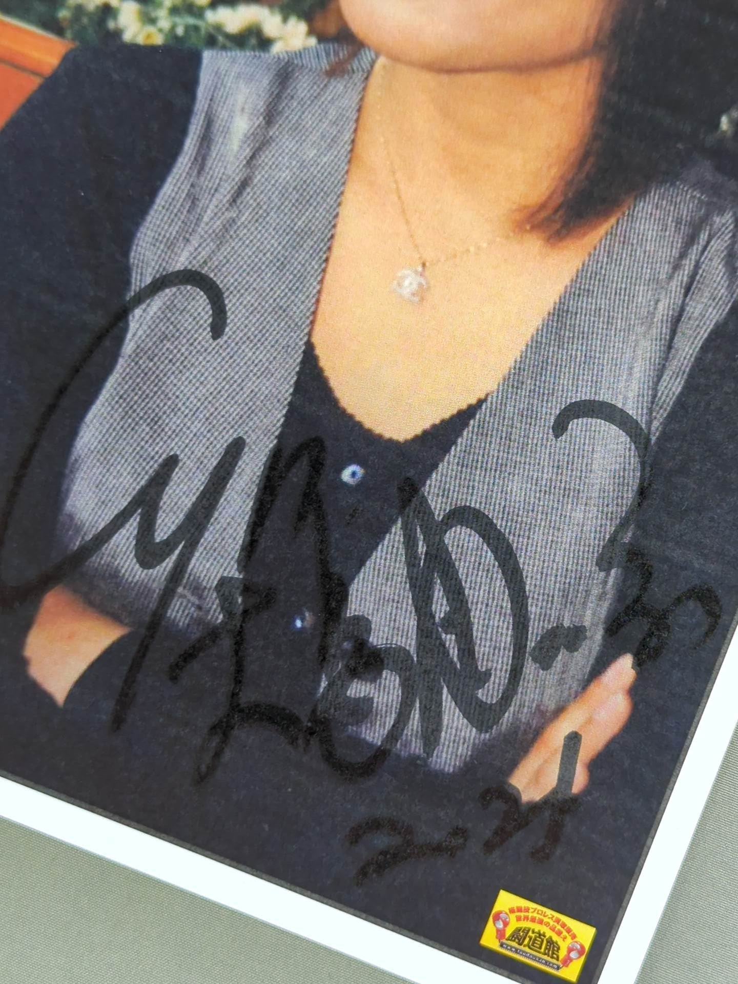 直筆サイン入り写真  ロベルト・ガリアルディーニ  SA鑑定済 ミントモール / MINT 立川店 / 2025 EPOCH JLPGA ROOKIES&WINNERS 加藤