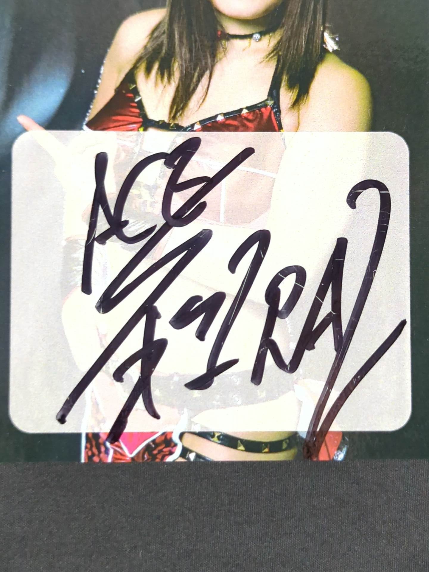 2018 IO SHIRAI MEMORIAL COLLECTION CARD Io Shirai (Iyo Sky)  Official autographed card(1)