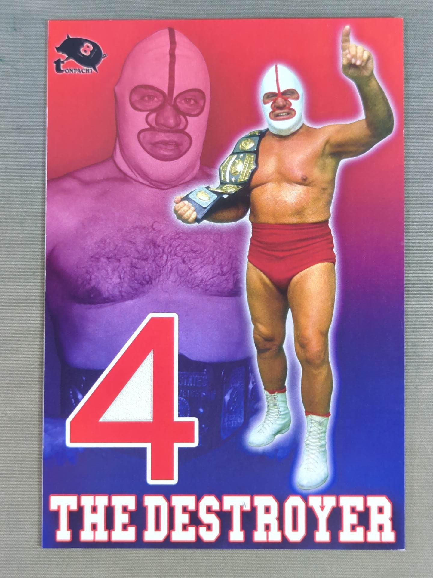 The Destroyer worn by him  Costume Card (Mask)