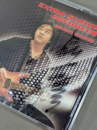 【hand signed autograph】 Osamu Suzuki / EXTRA STATUS-ENFONCER