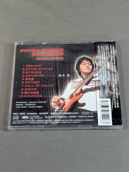 【hand signed autograph】 Osamu Suzuki / EXTRA STATUS-ENFONCER