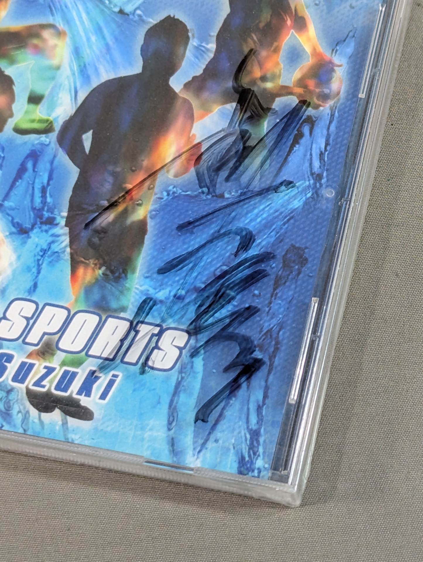 【Osamu Suzuki hand signed autograph 】180bpm SPORTS / Osamu Suzuki