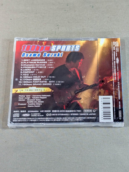 【Osamu Suzuki hand signed autograph 】180bpm SPORTS / Osamu Suzuki