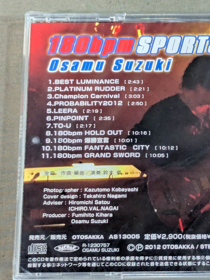 【Osamu Suzuki hand signed autograph 】180bpm SPORTS / Osamu Suzuki