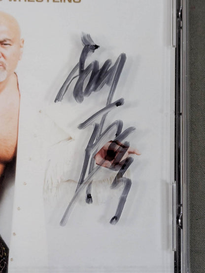 【Osamu Suzuki hand signed autograph 】SYMBOL / ALL JAPAN PRO- Wrestling 