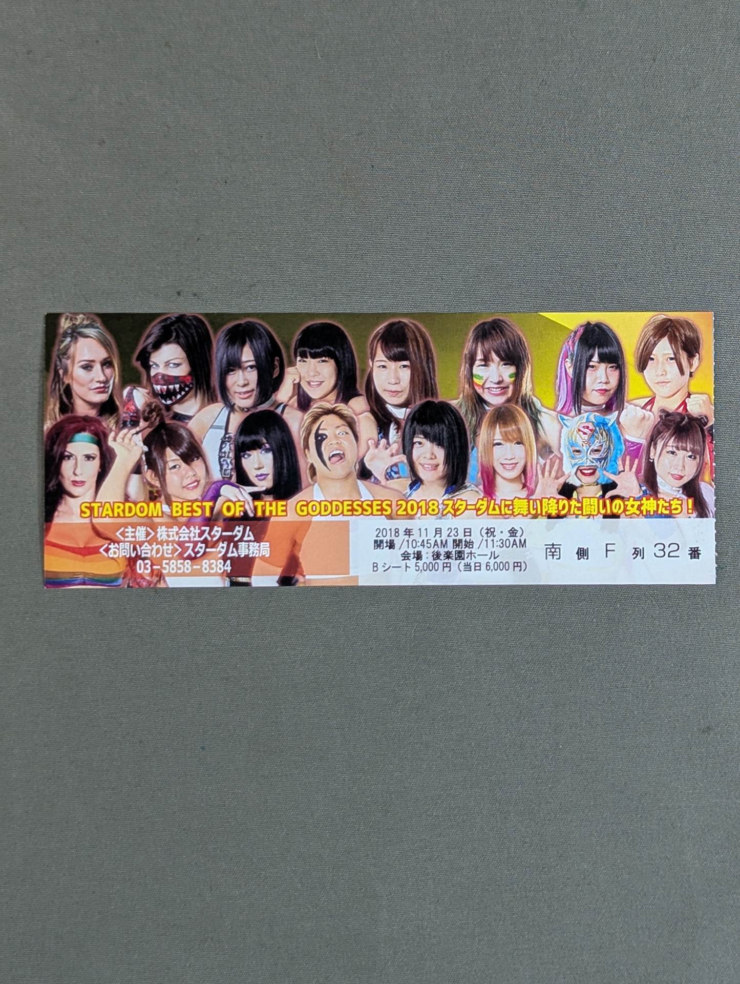 STARDOM BEST OF GODDESSES 2018