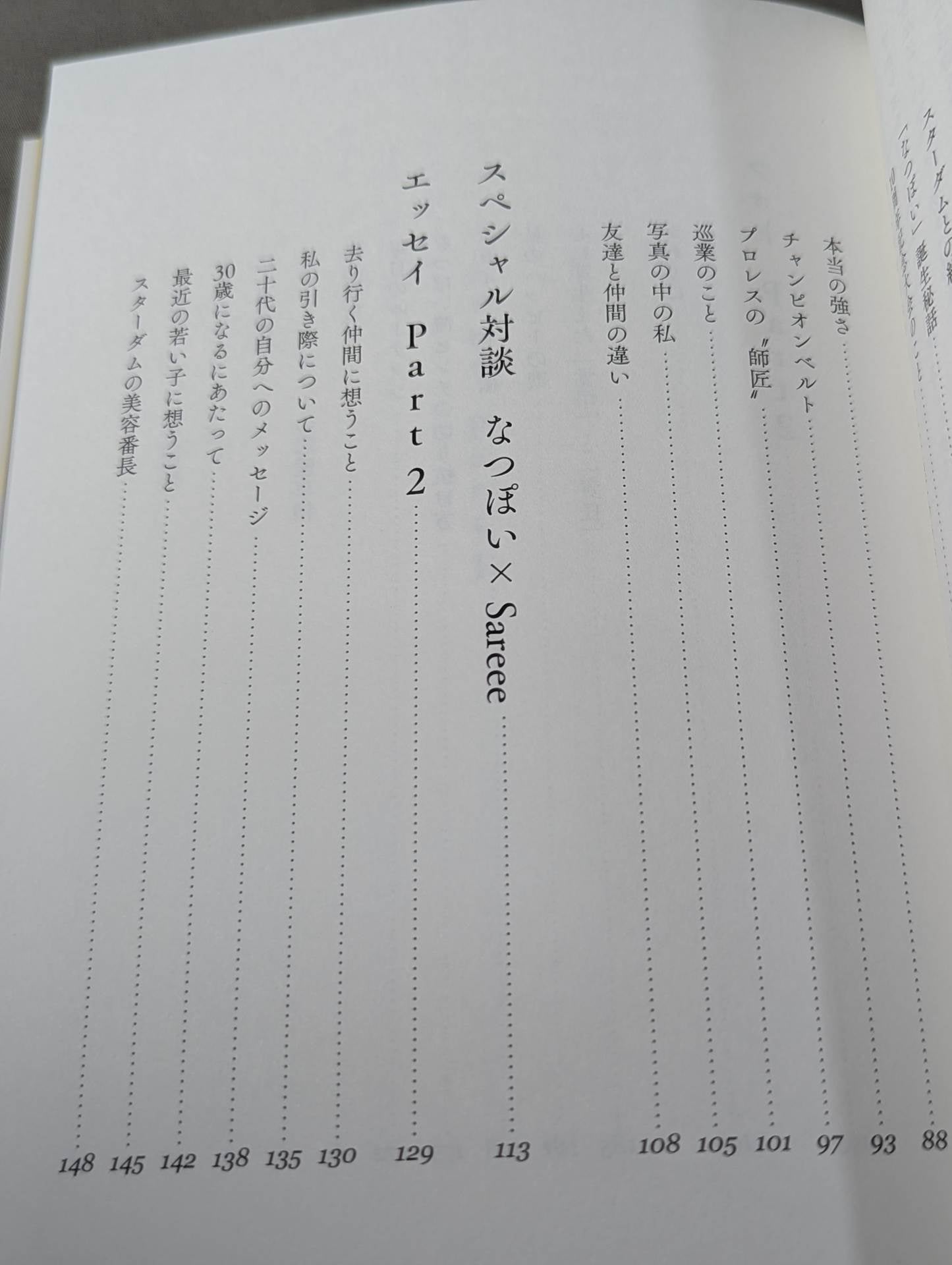 【Hand signed autograph & bonus trading card】 NATSUPOI  Photo Essay 29/30