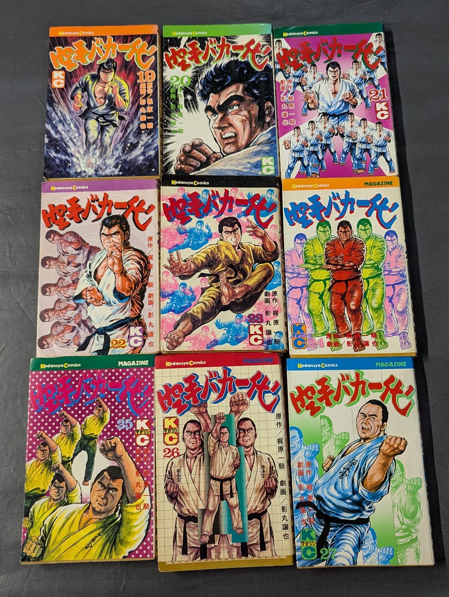 [29 volumes set] Karate for Life (Karate Baka Ichidai) 