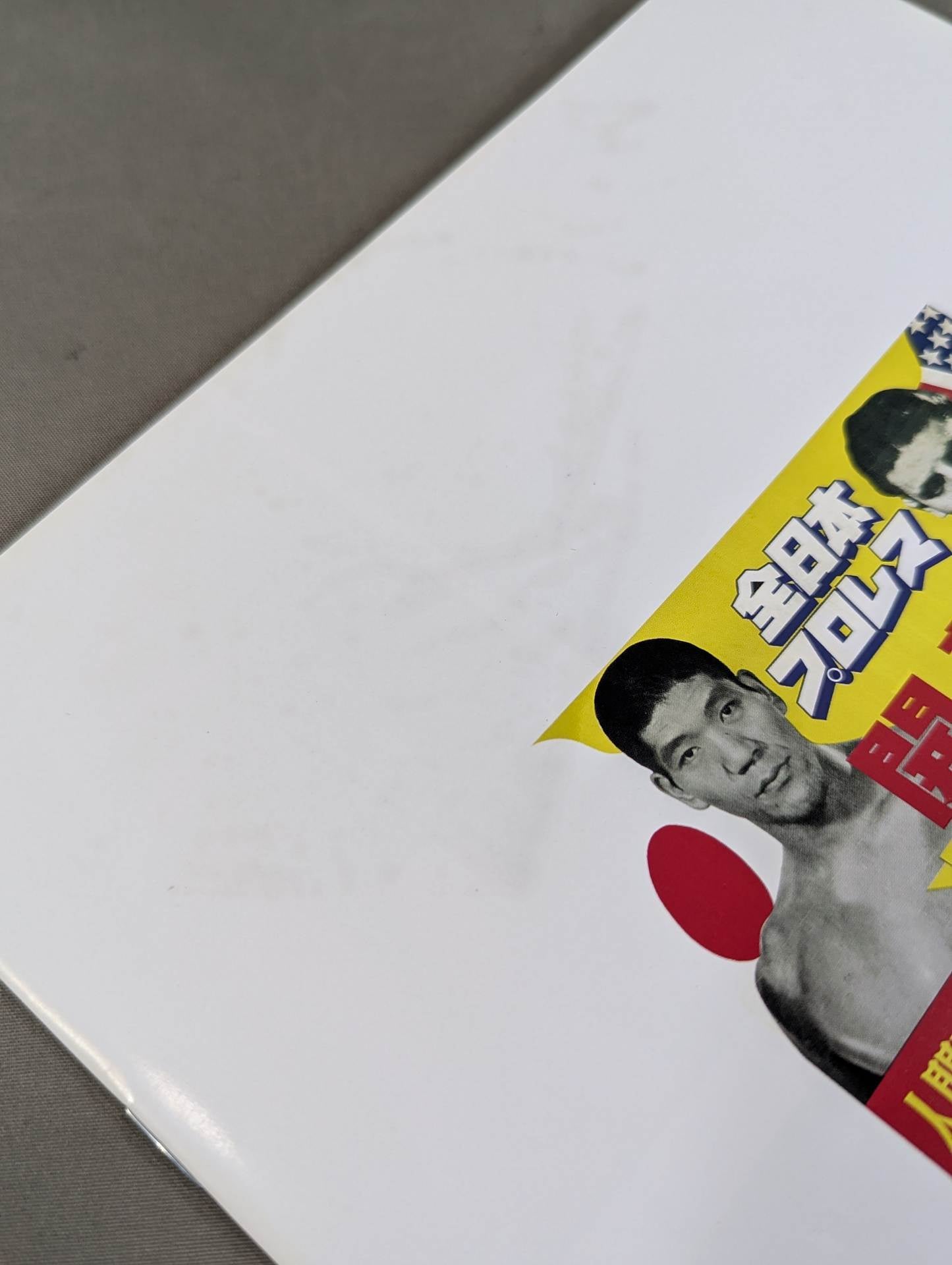 Full Swing Magazine No. 11 All Japan Pro Wrestling Flag Raising Starter Kid