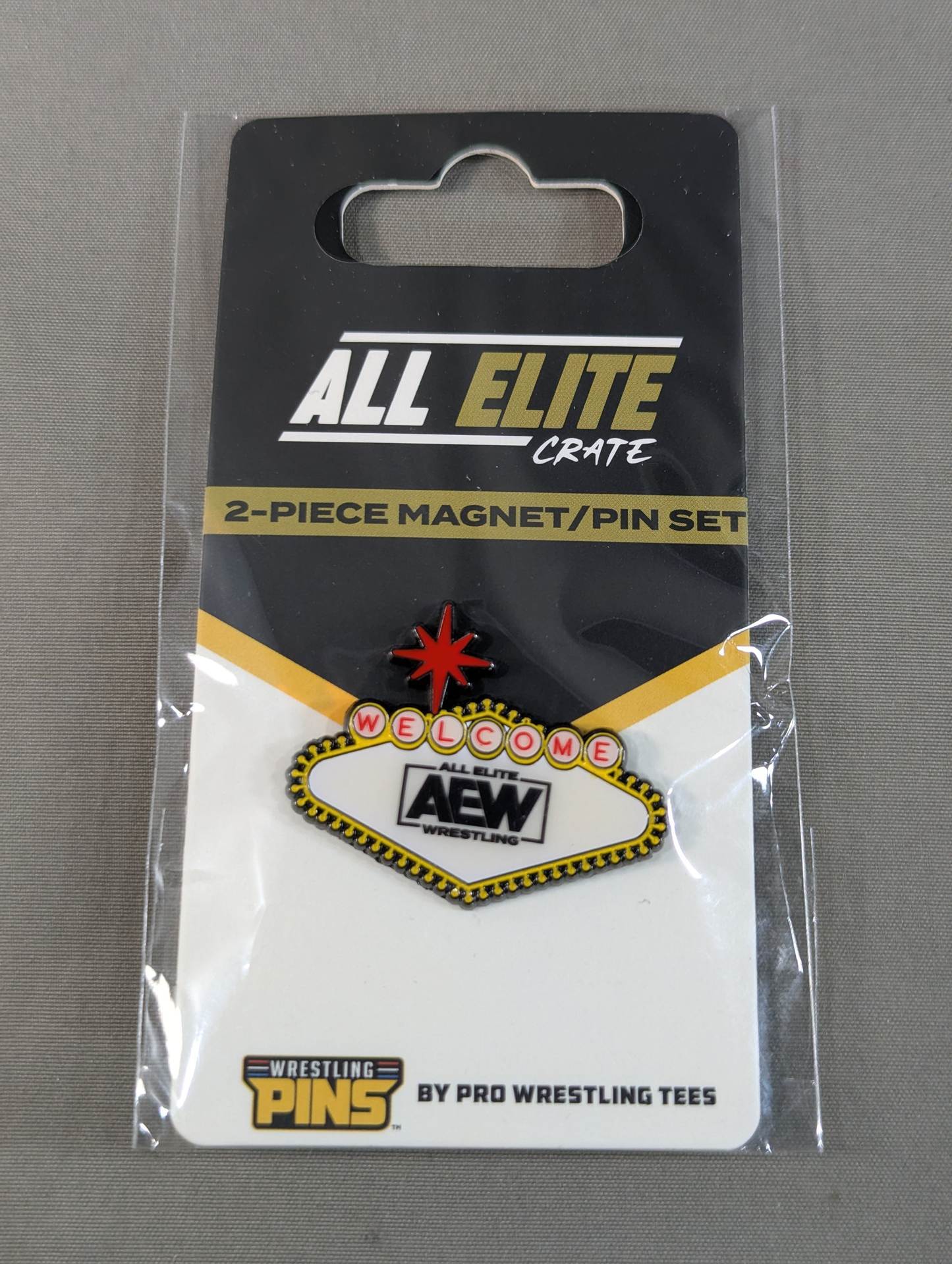 WELCOME AEW PINS (Wrestling  PINS)