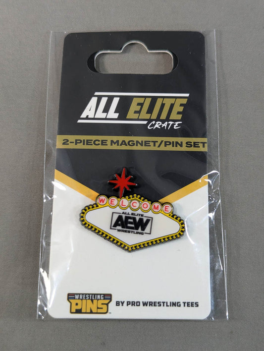 WELCOME AEW PINS (Wrestling  PINS)