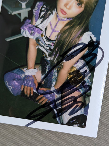 Tam Nakano  hand signed autograph  Cheki (T-5)