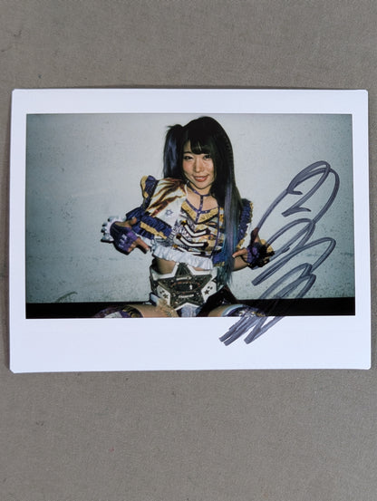 Tam Nakano  hand signed autograph  Cheki (T-7)
