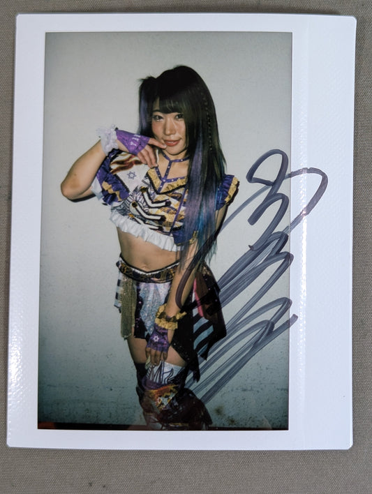 Tam Nakano  hand signed autograph  Cheki (U-2)