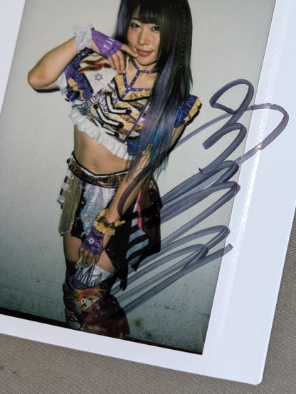 Tam Nakano  hand signed autograph  Cheki (U-2)