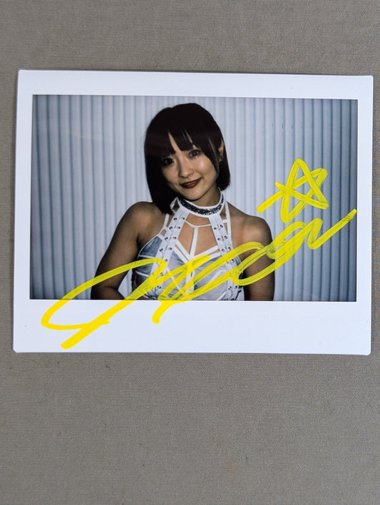 NATSUPOI  hand signed autograph  Cheki (G-6）