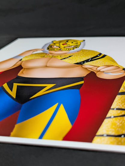 ★坂井永年氏 原画作品★「四次元殺法」初代タイガーマスク(伝説)