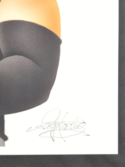 ★坂井永年氏 原画作品★「不沈艦」スタン・ハンセン