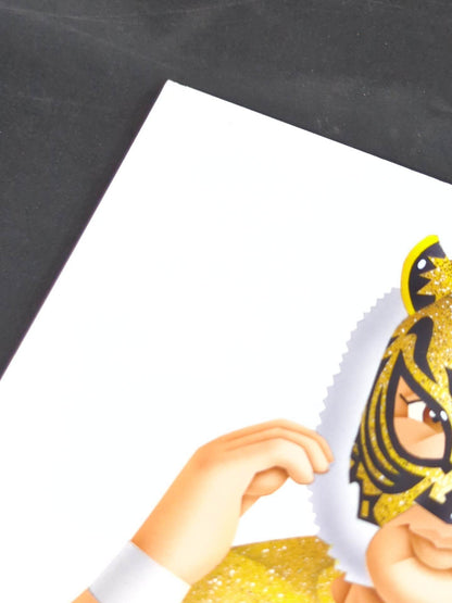 ★坂井永年氏 原画作品★「四次元殺法」初代タイガーマスク(Ⅲマークタイプ)