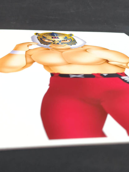 ★坂井永年氏 原画作品★「四次元殺法」初代タイガーマスク(ブルメタ・Ⅲマーク)