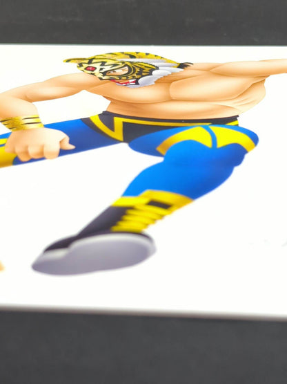 ★坂井永年氏 原画作品★「四次元殺法」初代タイガーマスクvsエル・ソリタリオ