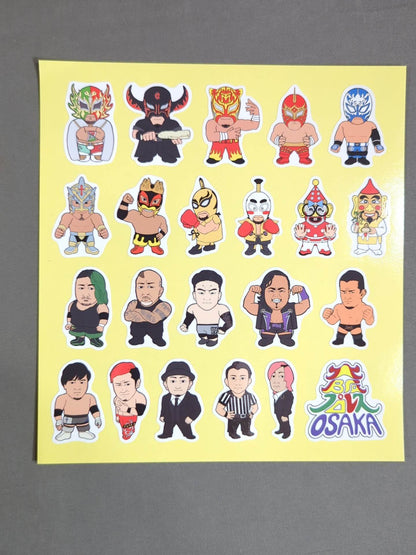 【ステッカー付】大阪プロレス 公式パンフレット vol.3