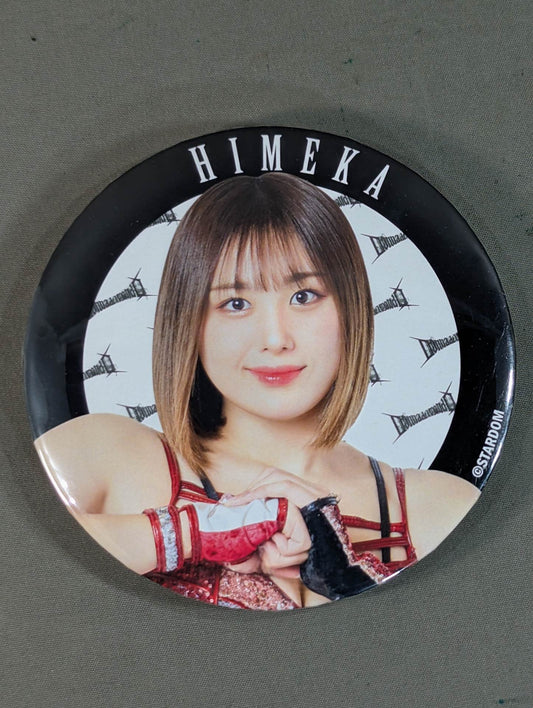 HIMEKA  Stardom Trading BIG PinBack button  2023