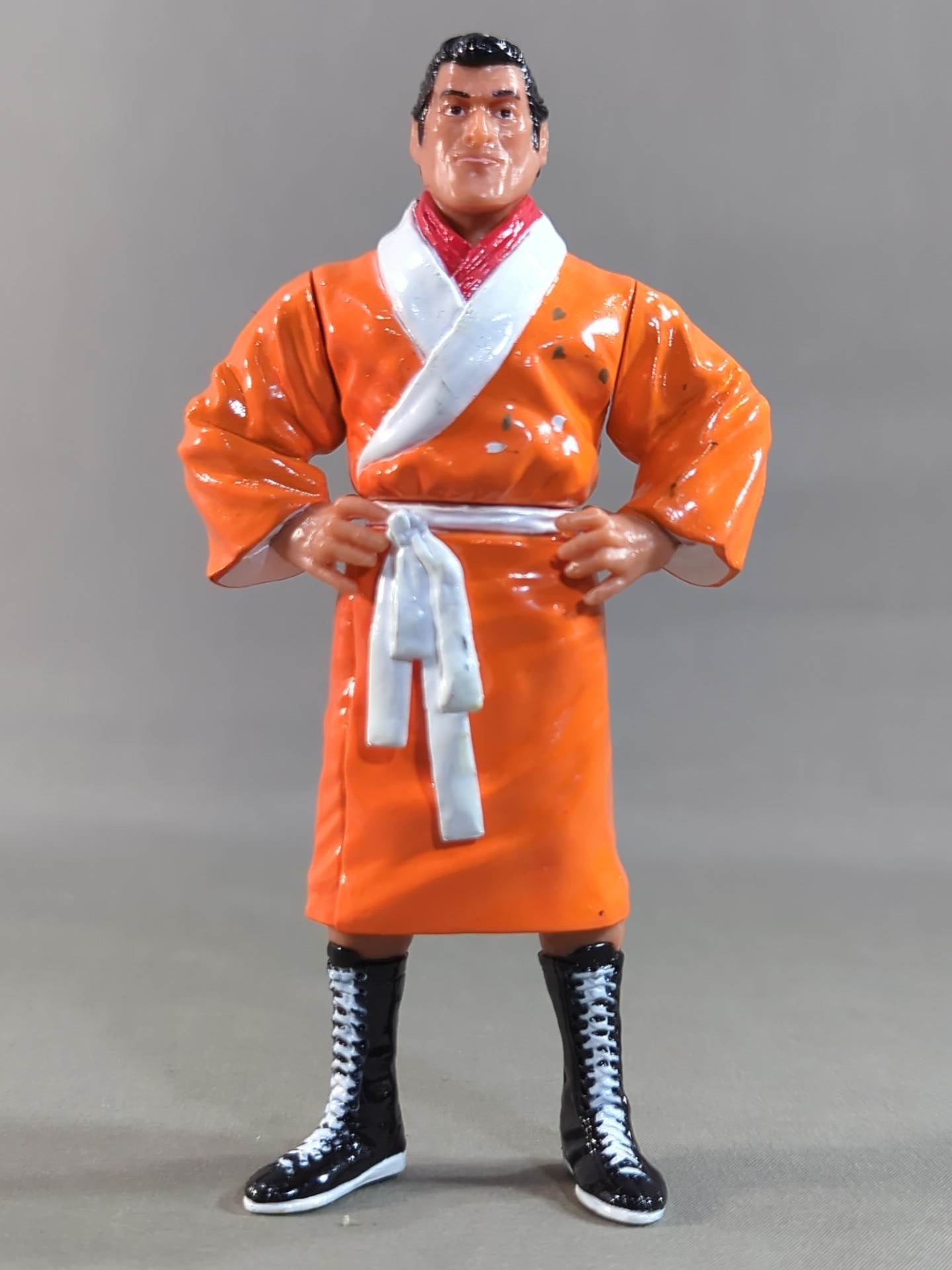 Antonio Inoki  (Orange Gown)