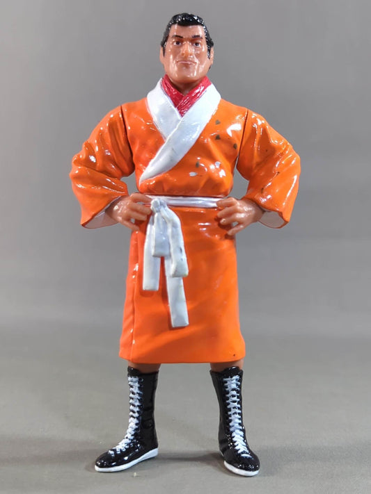 Antonio Inoki  (Orange Gown)