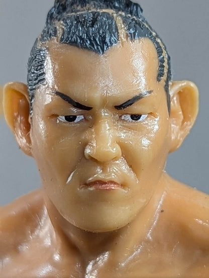 Minoru Suzuki (black shoes, black towel)