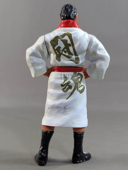 Antonio Inoki  (white gown)